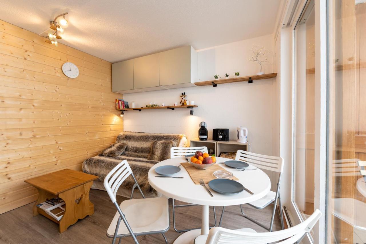 Ferienwohnung Sweetloc - Appt Au Pied Des Pistes Au Corbier Villarembert Exterior foto