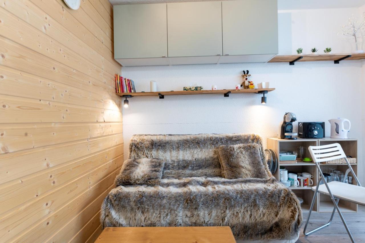 Ferienwohnung Sweetloc - Appt Au Pied Des Pistes Au Corbier Villarembert Exterior foto